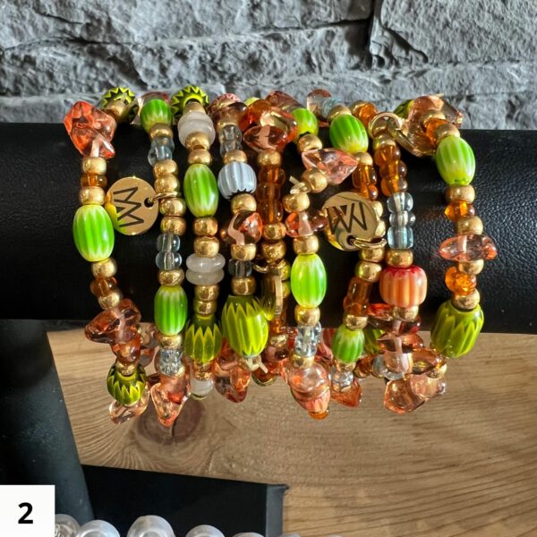 bracelet-orange-vert