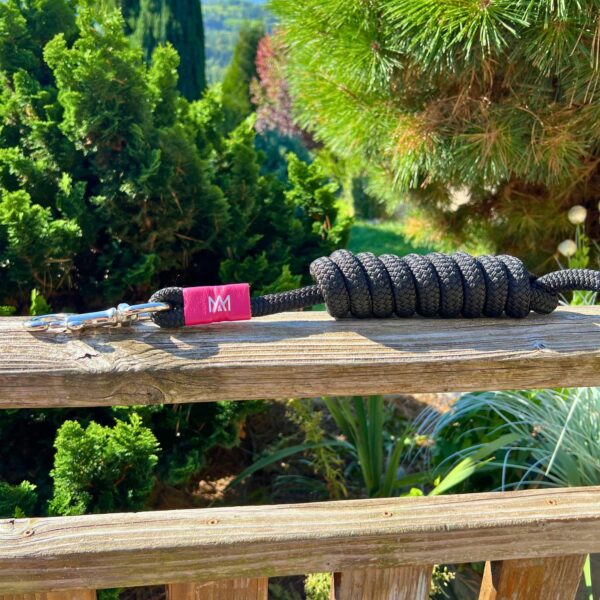 Black/ pink Lead Rope Asteria